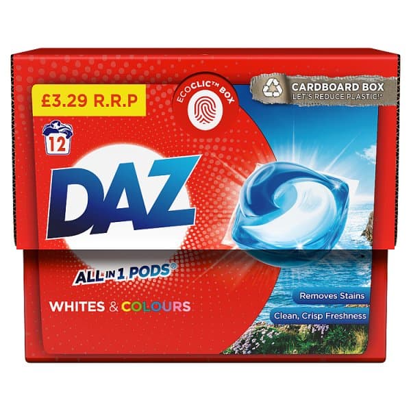 Daz All-in-One Pods 12 Washes