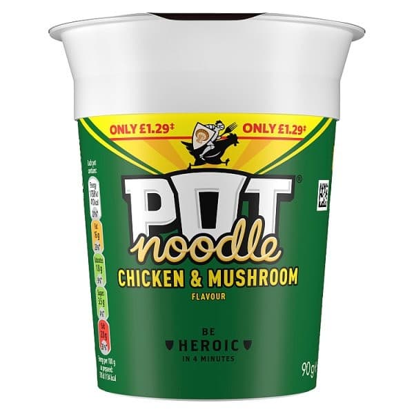 Pot Noodle Chicken & Mushroom 90g