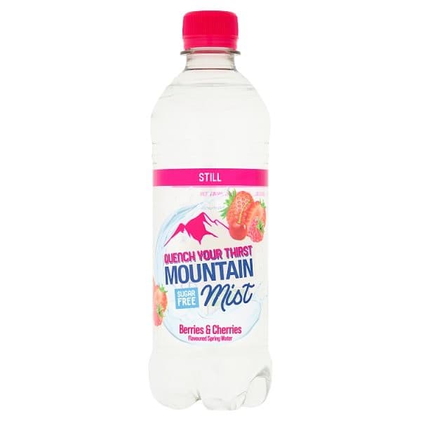 Mountain Mist Berries & Cherries x 12 500ml Bottles